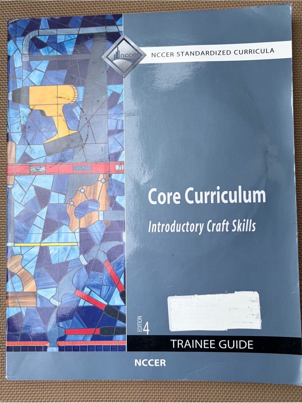 Pearson NCCER Trainee Guide — Blue with Mosaic Accent